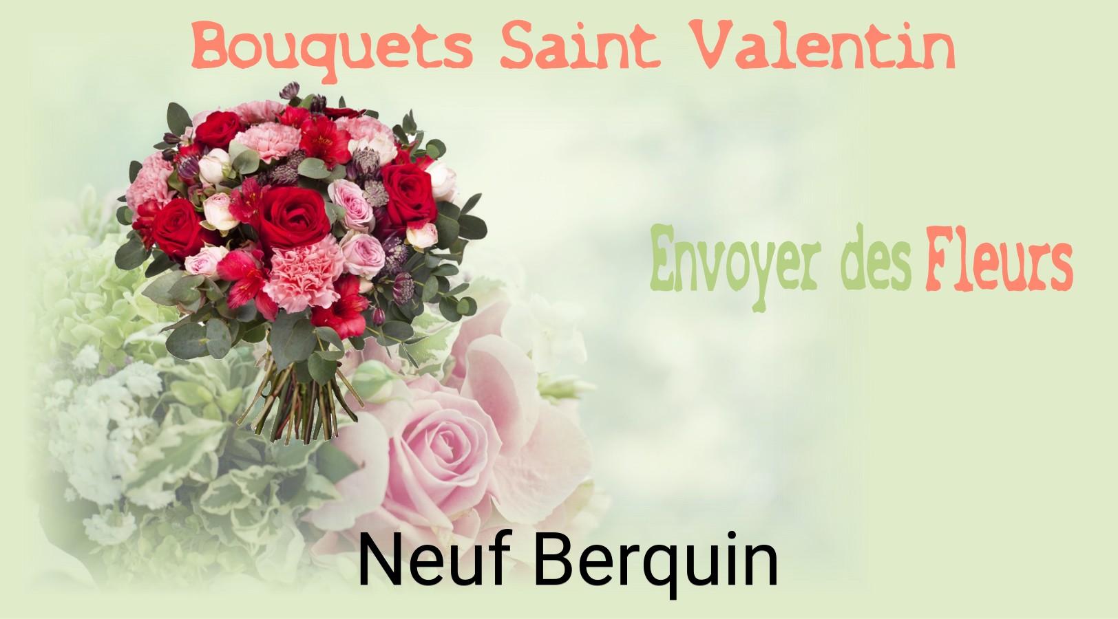 Roses de Saint-Valentin livrées à Neuf-Berquin